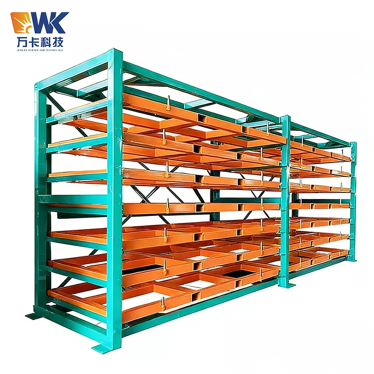 2060 Heavy Duty Tarik Keluar Rak Forklift